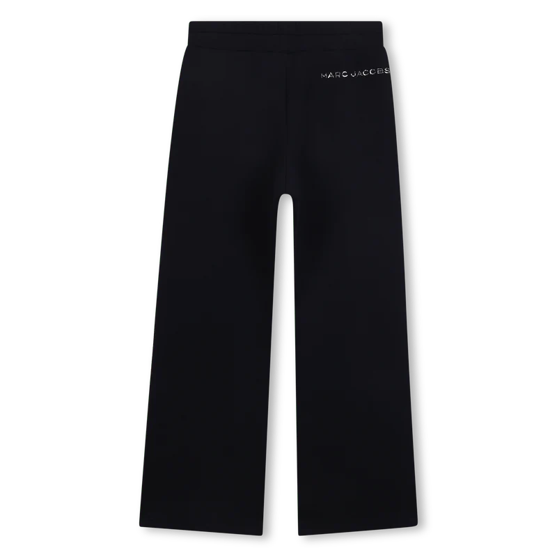 PANTALONE BLU CON LOGO SUL RETRO BRILLANTINATO MARC JACOBS - immagine 3