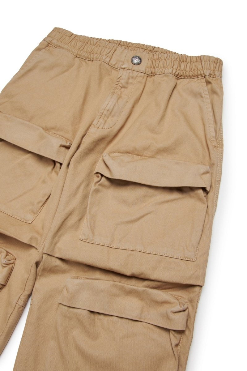 PANTALONE CARGO BEIGE DIESEL - immagine 4