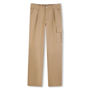 PANTALONE CON TASCHE BEIGE KIDS AROUND