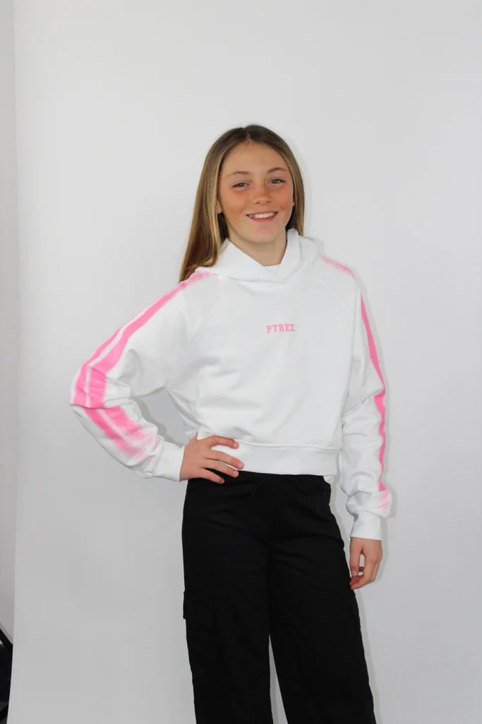 Pantalone da bambina con cucitura - immagine 3