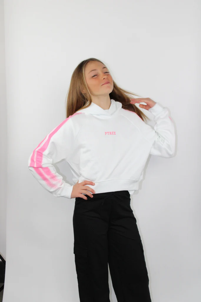 Pantalone da bambina con cucitura