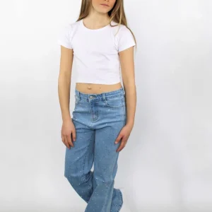 Jeans con brillantini