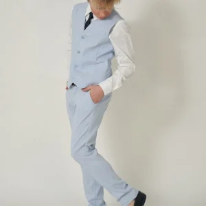 Pantalone da completo melange