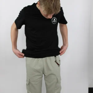 Pantaloncini da bambino con catenella