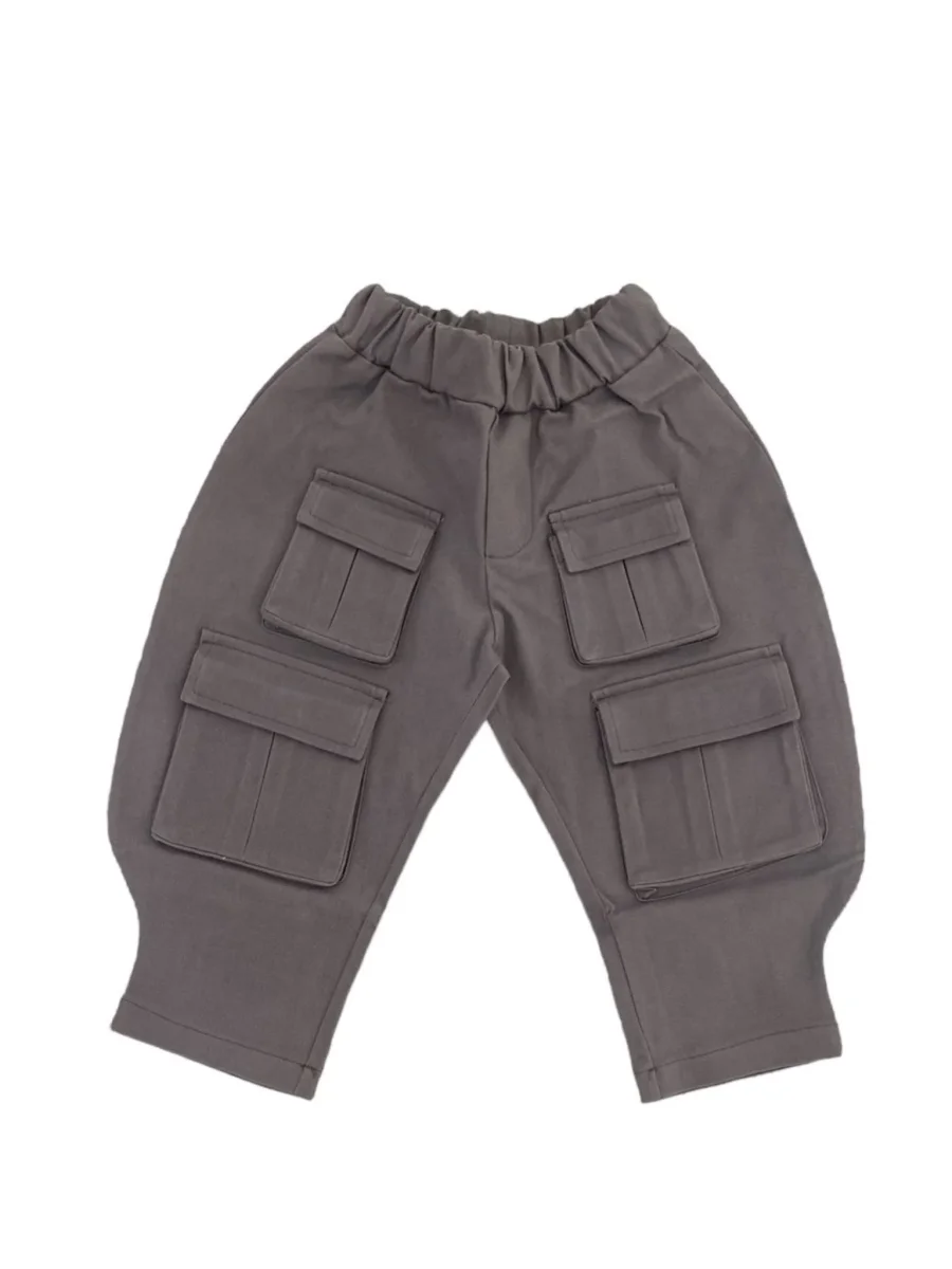 PANTALONE GRIGIO CARGO PYPE