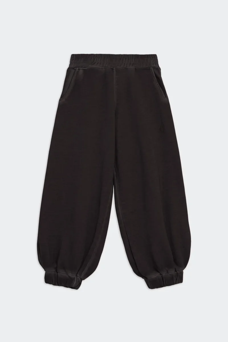 PANTALONE GRIGIO CON LOGO MARCELO BURLON