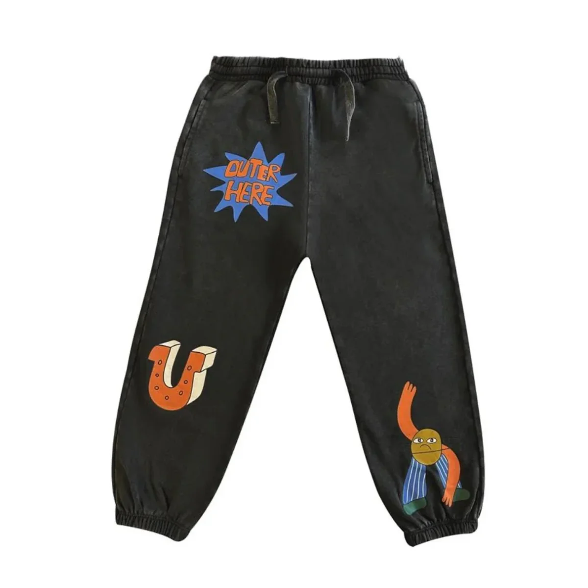 PANTALONE GRIGIO CON STAMPA STELLA MCCARTNEY - immagine 2