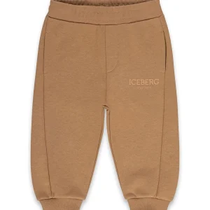PANTALONE IN FELPA BEIGE ICEBERG