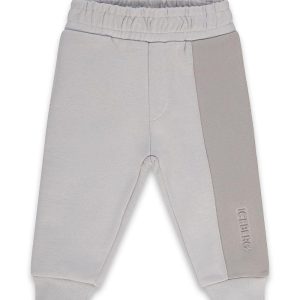 PANTALONE IN FELPA GRIGIO CHIARO ICEBERG