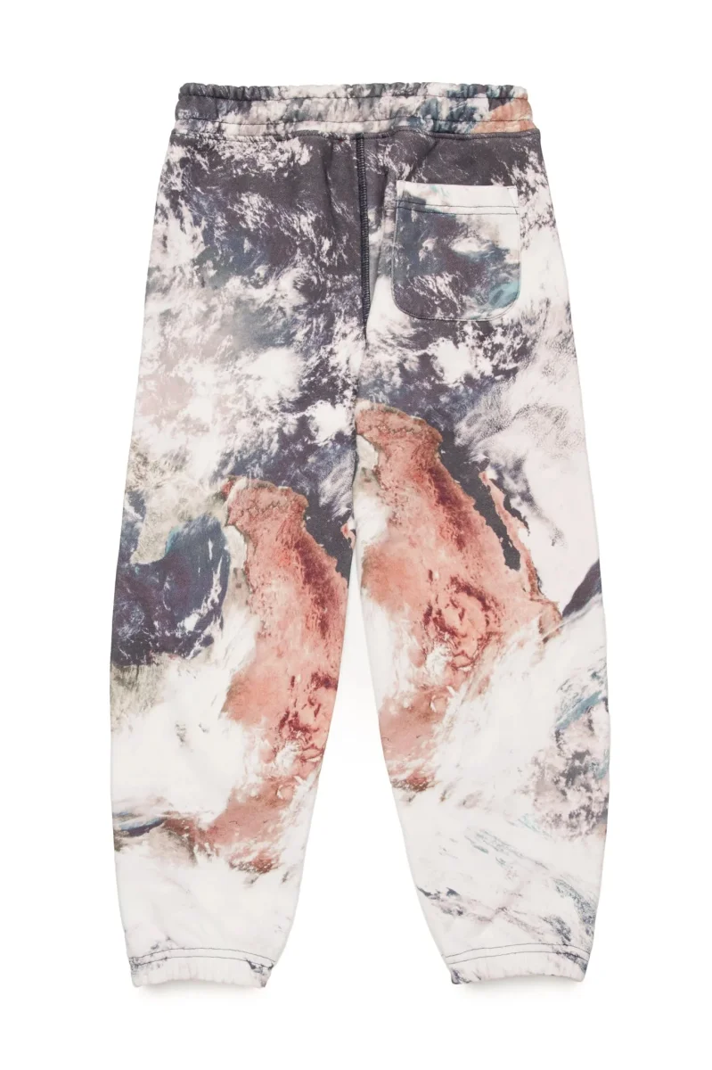 PANTALONE JOGGER DIESEL ALLOVER PLANET CAMOU - immagine 3