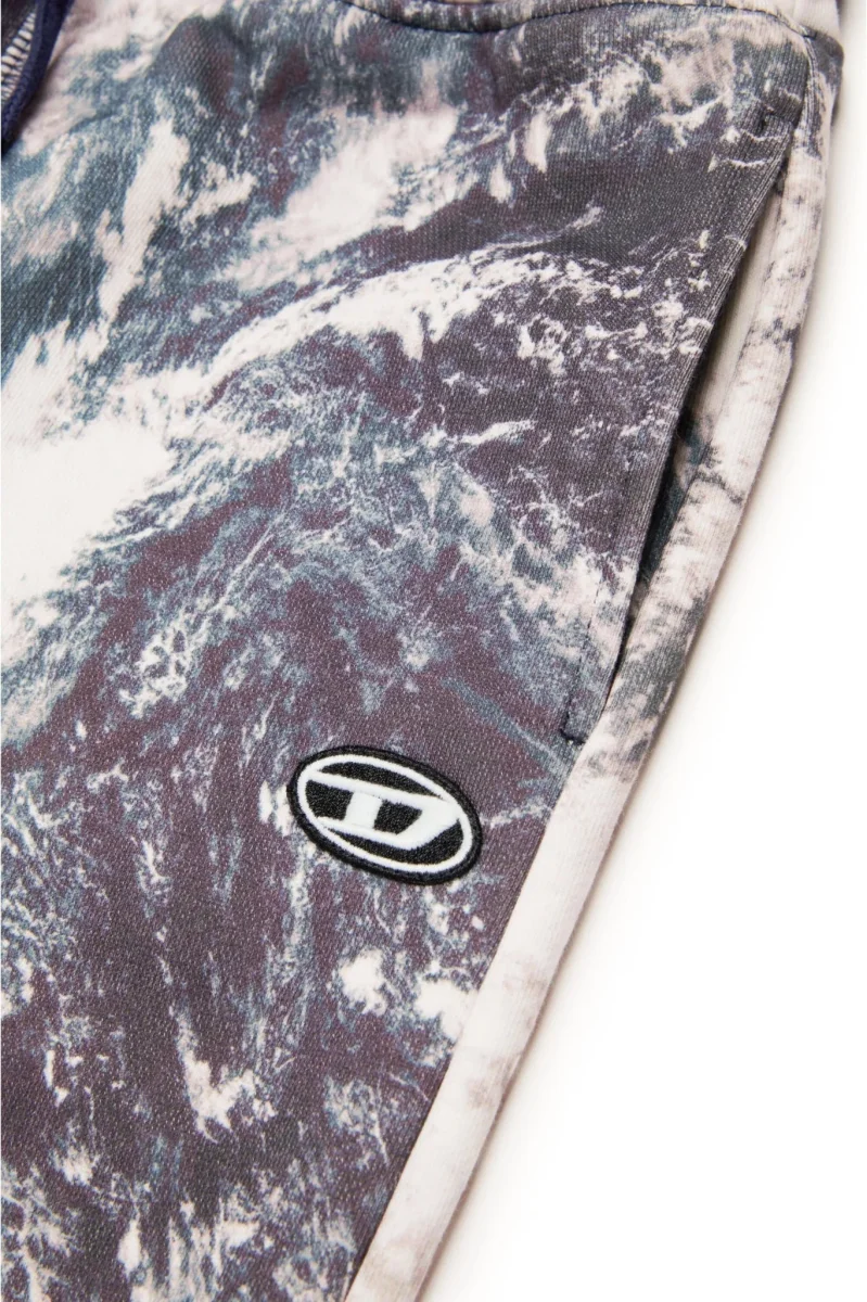 PANTALONE JOGGER DIESEL ALLOVER PLANET CAMOU - immagine 4