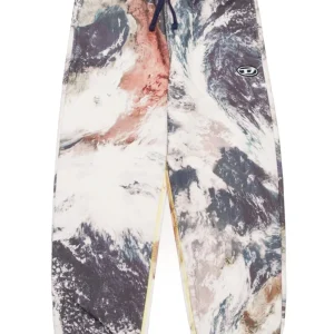 PANTALONE JOGGER DIESEL ALLOVER PLANET CAMOU