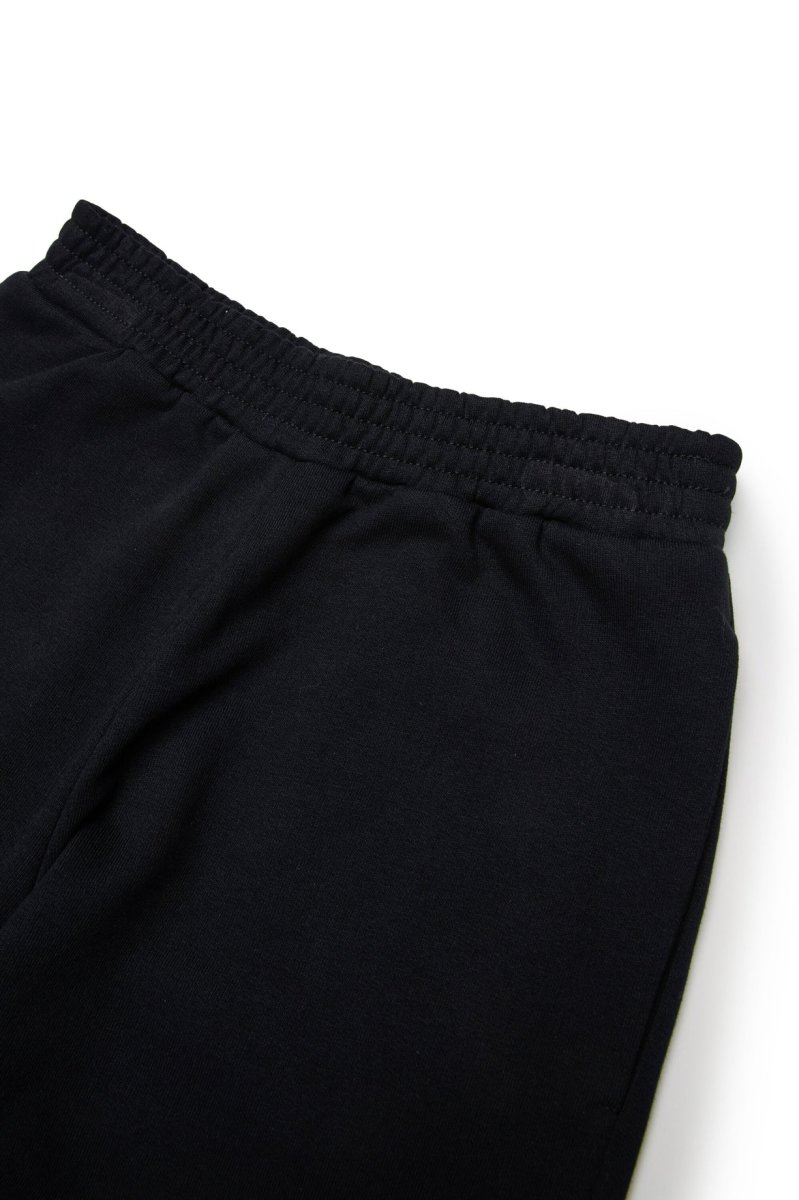 PANTALONE JOGGER NERO CON LOGO BIANCO MAISON MARGIELA - immagine 5