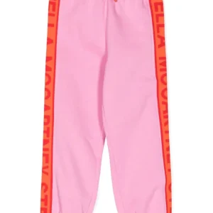 PANTALONE ROSA CON FASCE LATERALI STELLA MCCARTNEY