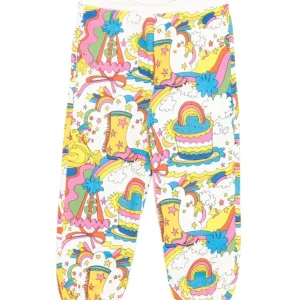 PANTALONE SPORTIVO CON FANTASIA STELLA MCCARTNEY