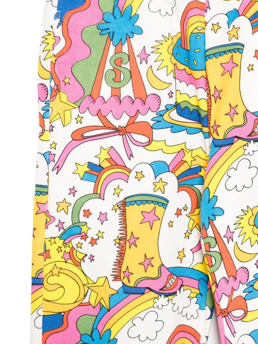 PANTALONE SPORTIVO CON FANTASIA STELLA MCCARTNEY - immagine 3