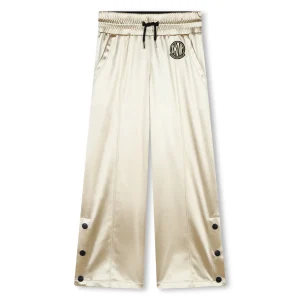 PANTALONI AMPI ORO METALLIZZATO DKNY