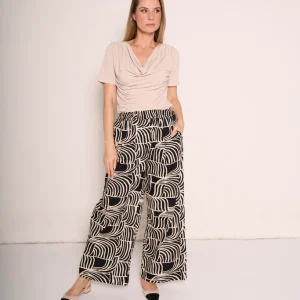 Pantalone Donna a Fantasia Geometrica