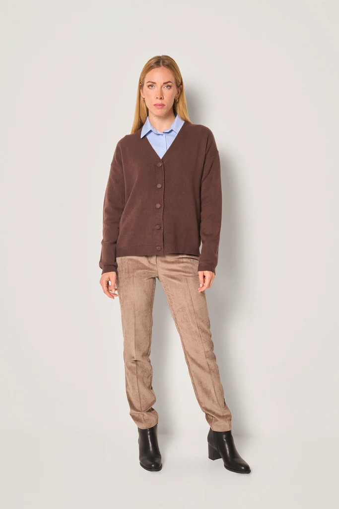 Pantalone in velluto a coste donna - immagine 4