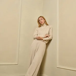 Pantalone donna a gamba larga