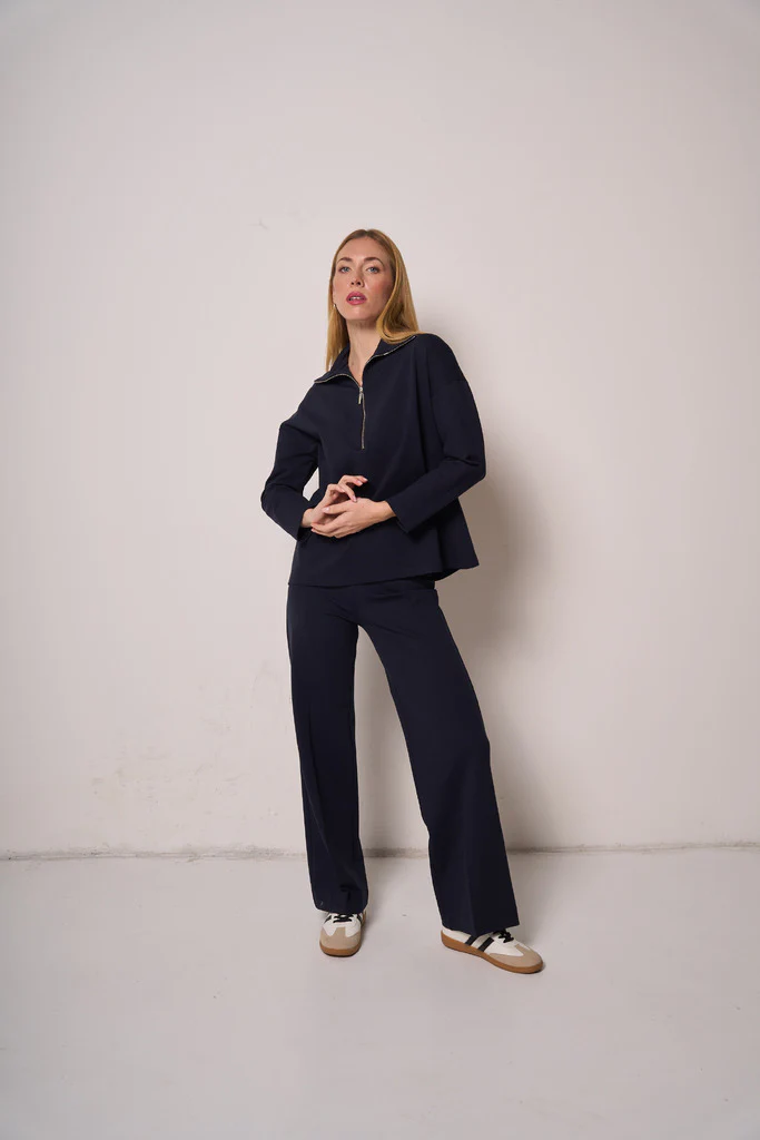 Pantalone donna fluido a gamba dritta - immagine 3