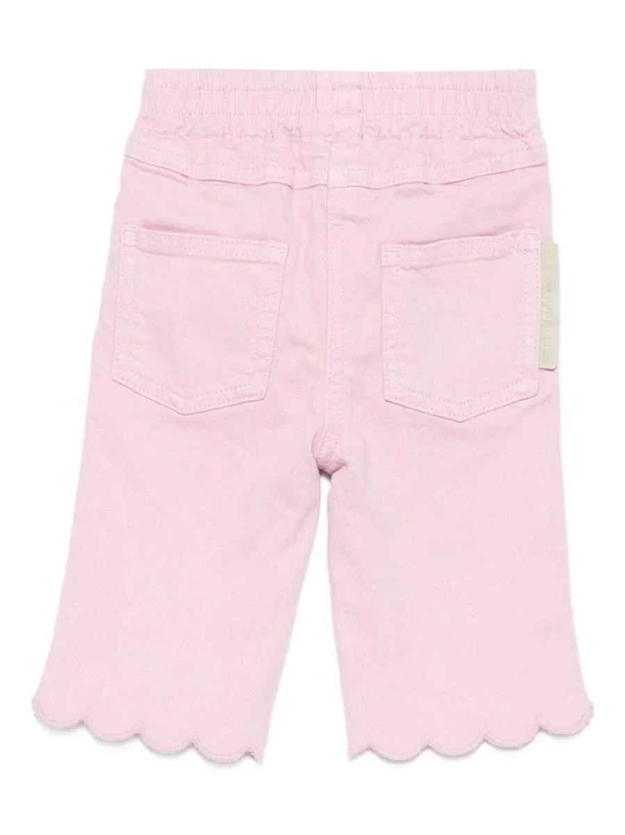 PANTALONI ROSA CON ORLO SMERALDO STELLA MCCARTNEY - immagine 4