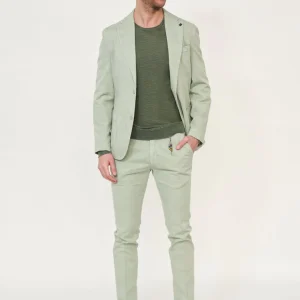 Pantaloni in cotone lavato