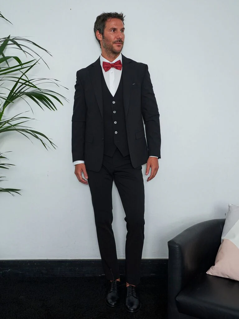 Pantalone slim fit da completo - immagine 4