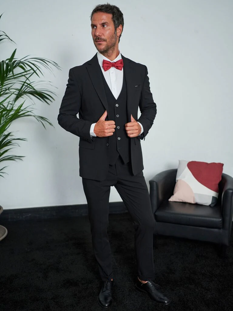 Pantalone slim fit da completo - immagine 5