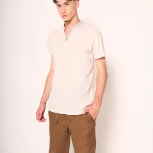 Pantaloncini misto lino