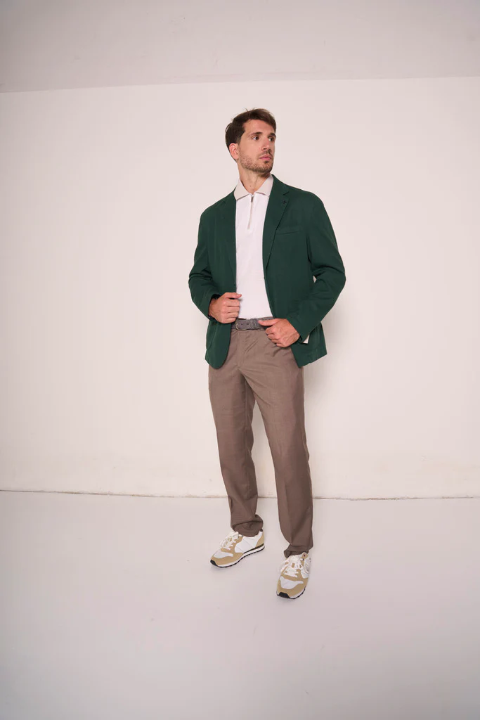 Pantaloni con tasche Americane senza pences - immagine 3