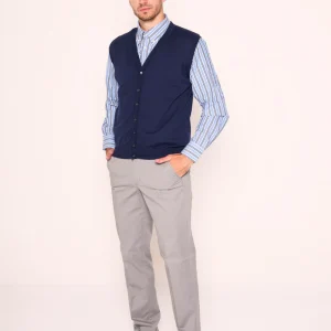 Pantaloni classici uomo con tasche americane