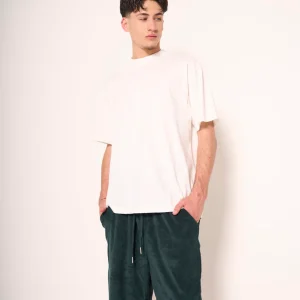 Shorts in ciniglia con coulisse