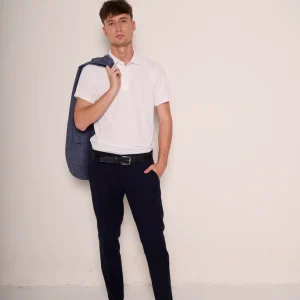 Polo uomo in piqué di cotone