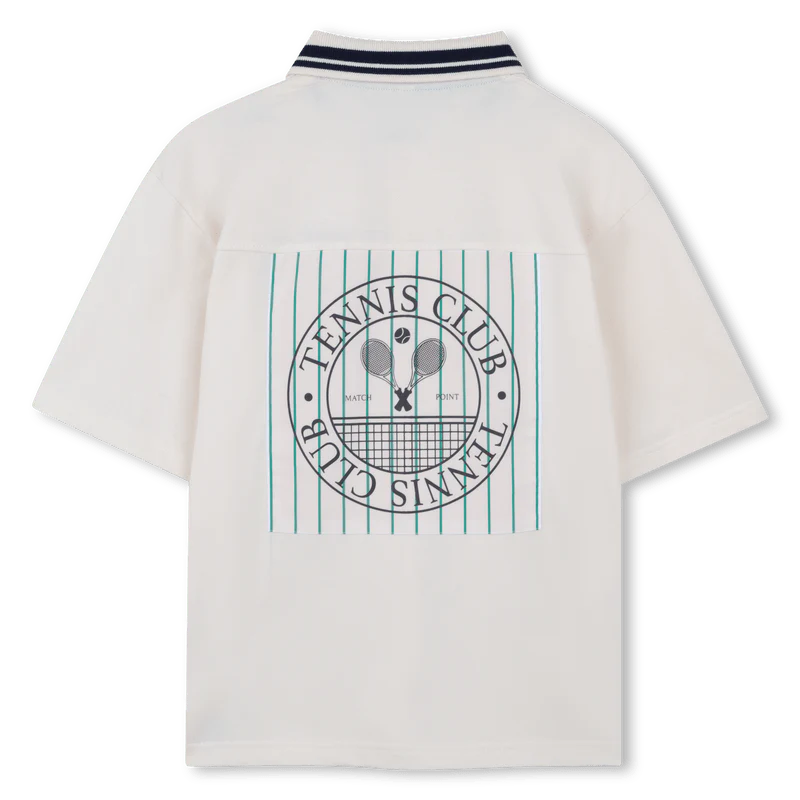 POLO CON FANTASIA TENNIS KIDS AROUND - immagine 4