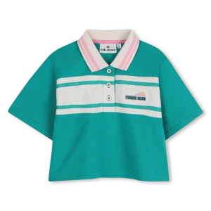 POLO VERDE OLIVA KIDS AROUND