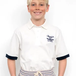 Polo con profili in contrasto