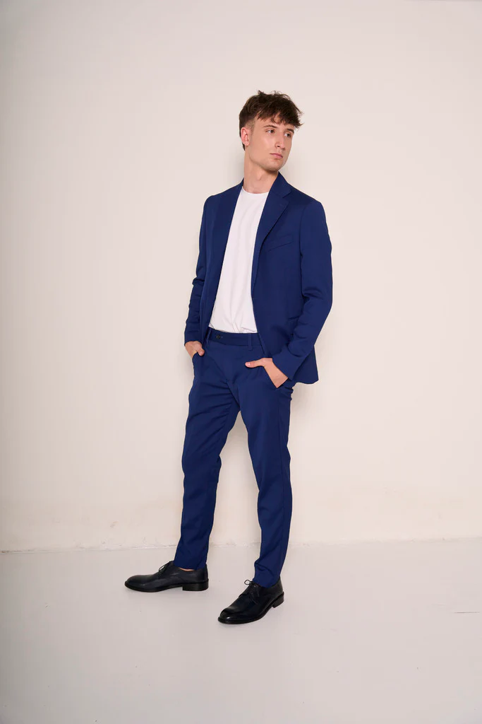 Scarpa Derby blu - immagine 4