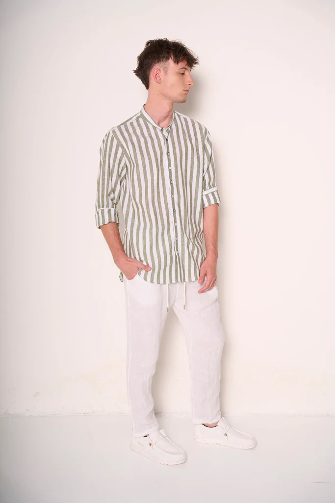 Mocassini giovanili in tela - immagine 4