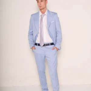 Sneakers bianche e blu "Marina Militare" con dettagli grafici