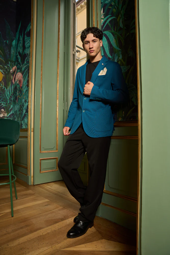 Scarpa uomo in pelle allacciata