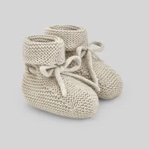 SCARPINE NEONATO IN LANA ANGORA PAZ RODRIGUEZ