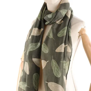 Sciarpa Donna – Fantasia Foglie