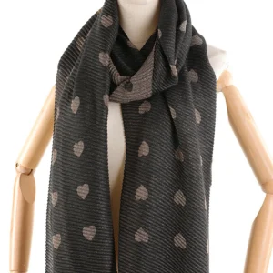 Sciarpa da donna fantasia cuori