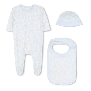 SET NEONATO CELESTE LOGATO MARC JACOBS