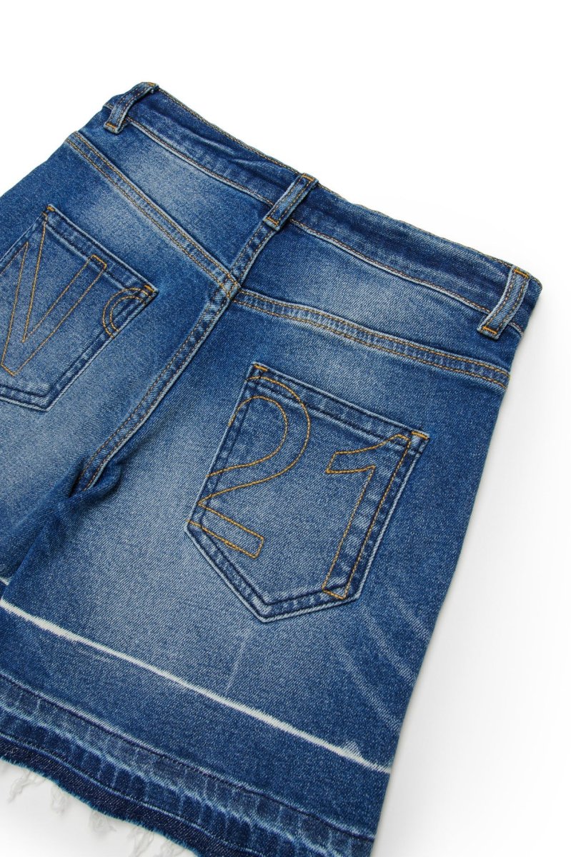 SHORTS IN DENIM BLU N21 - immagine 5