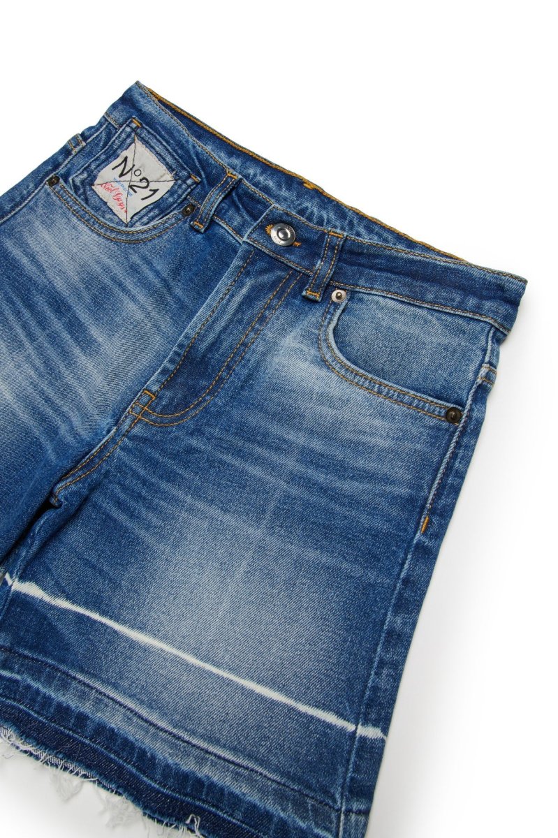 SHORTS IN DENIM BLU N21 - immagine 4