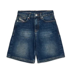 SHORTS IN DENIM BLU SCURO DIESEL