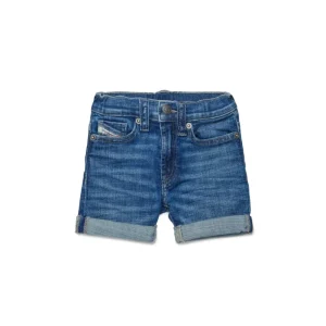 SHORTS IN DENIM CON RISVOLTO DIESEL