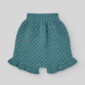 SHORTS IN LANA VERDE ABETO PAZ RODRIGUEZ